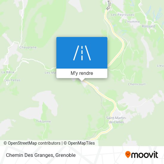 Chemin Des Granges plan