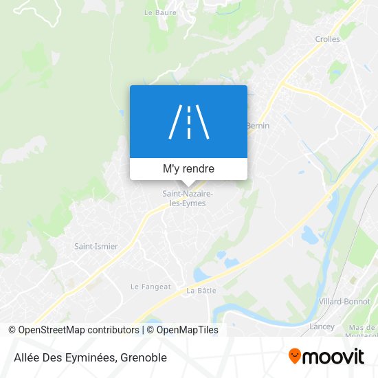 Allée Des Eyminées plan