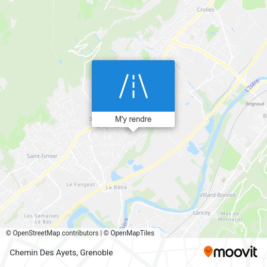 Chemin Des Ayets plan