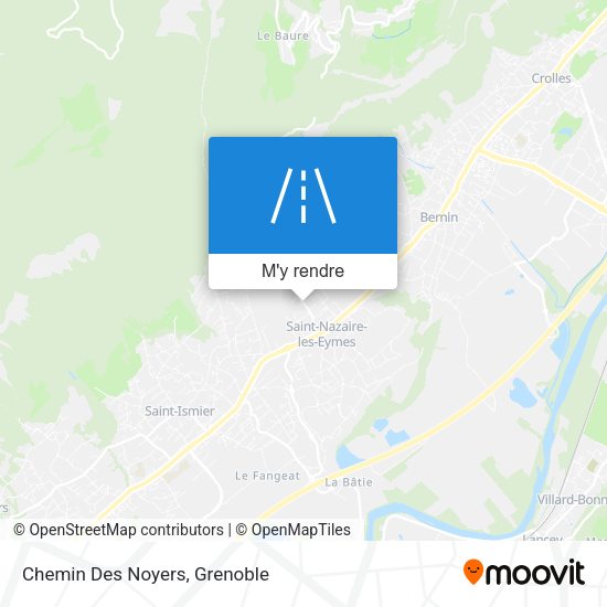 Chemin Des Noyers plan