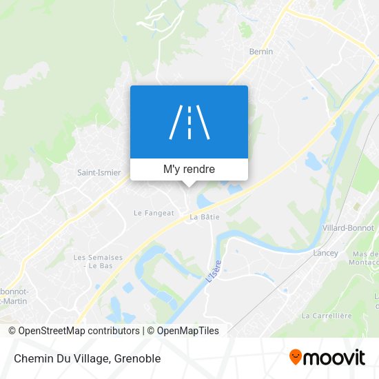 Chemin Du Village plan