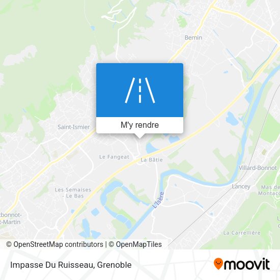 Impasse Du Ruisseau plan