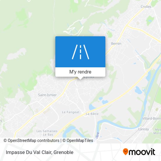Impasse Du Val Clair plan