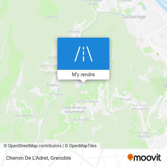 Chemin De L'Adret plan