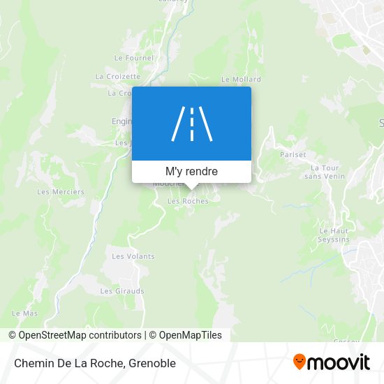 Chemin De La Roche plan