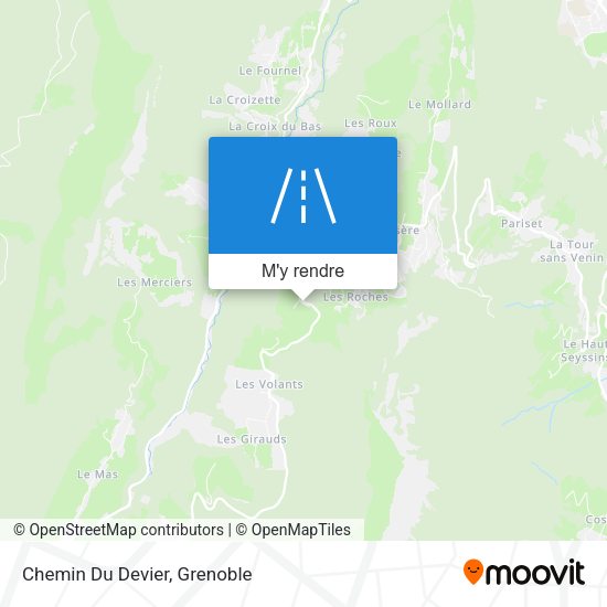 Chemin Du Devier plan