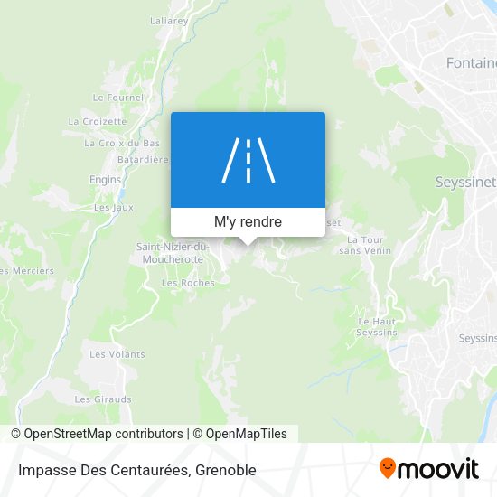 Impasse Des Centaurées plan
