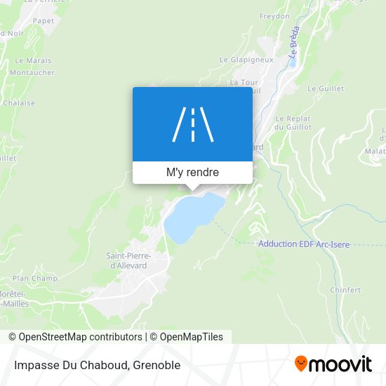 Impasse Du Chaboud plan