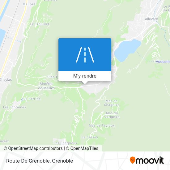 Route De Grenoble plan
