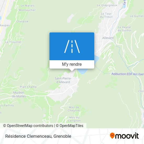 Résidence Clemenceau plan