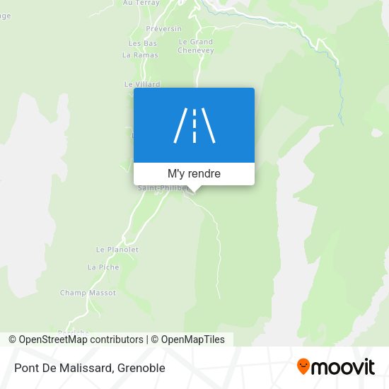 Pont De Malissard plan