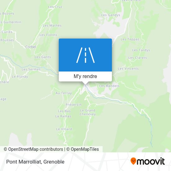 Pont Marrolliat plan