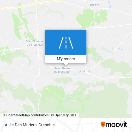 Allée Des Muriers plan