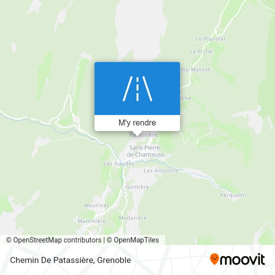 Chemin De Patassière plan
