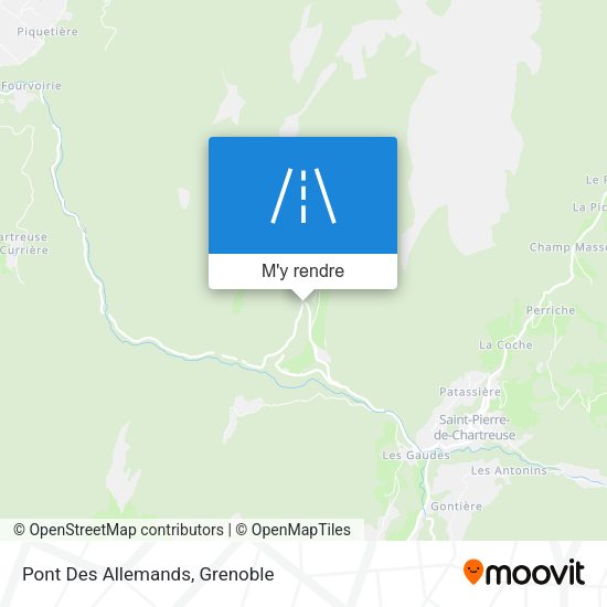 Pont Des Allemands plan