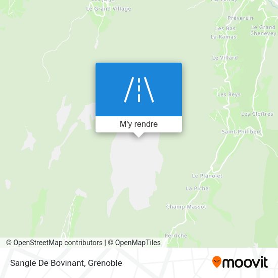 Sangle De Bovinant plan