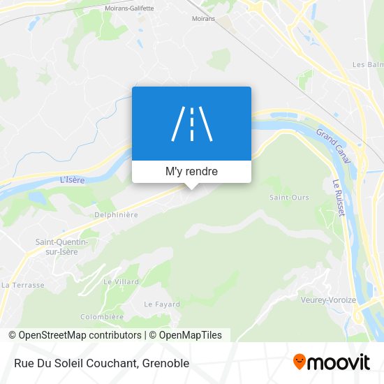 Rue Du Soleil Couchant plan