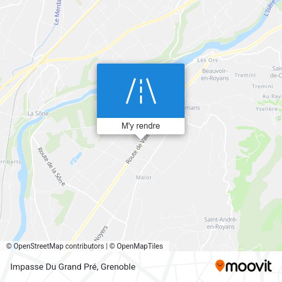 Impasse Du Grand Pré plan