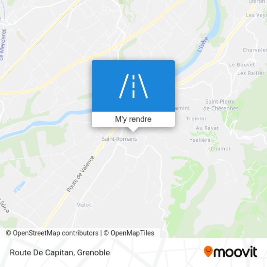Route De Capitan plan