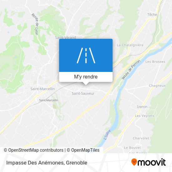 Impasse Des Anémones plan
