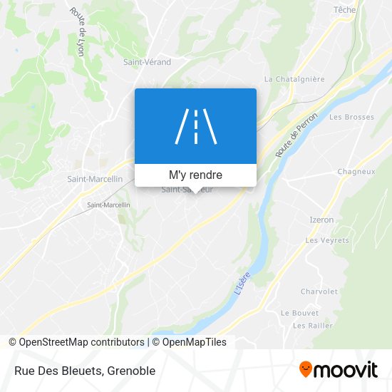 Rue Des Bleuets plan