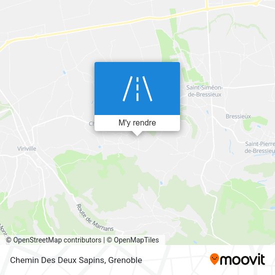 Chemin Des Deux Sapins plan