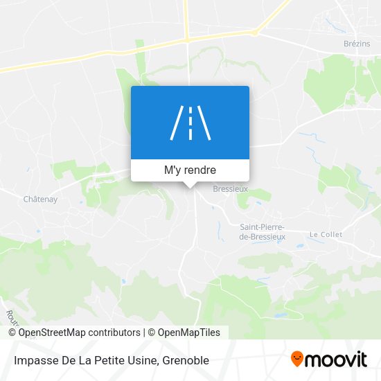 Impasse De La Petite Usine plan