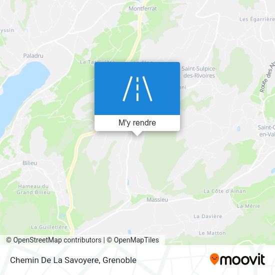 Chemin De La Savoyere plan