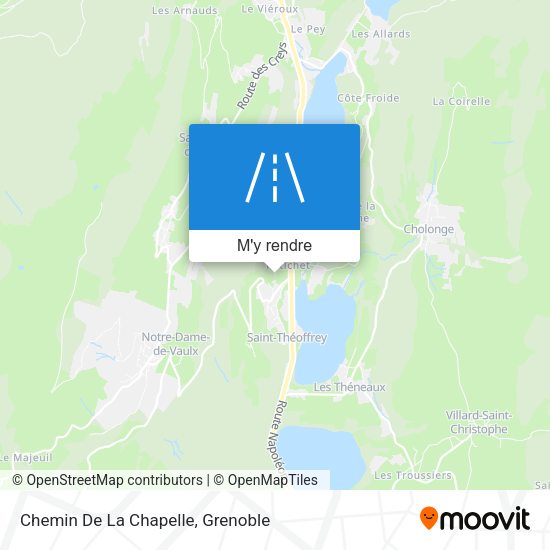 Chemin De La Chapelle plan
