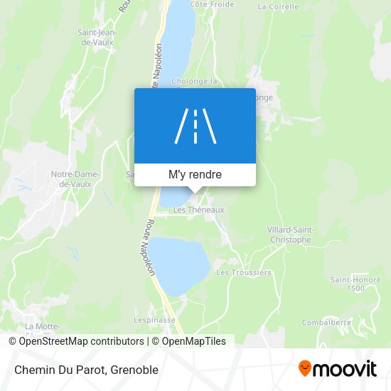 Chemin Du Parot plan