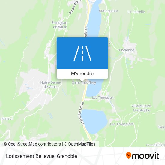Lotissement Bellevue plan