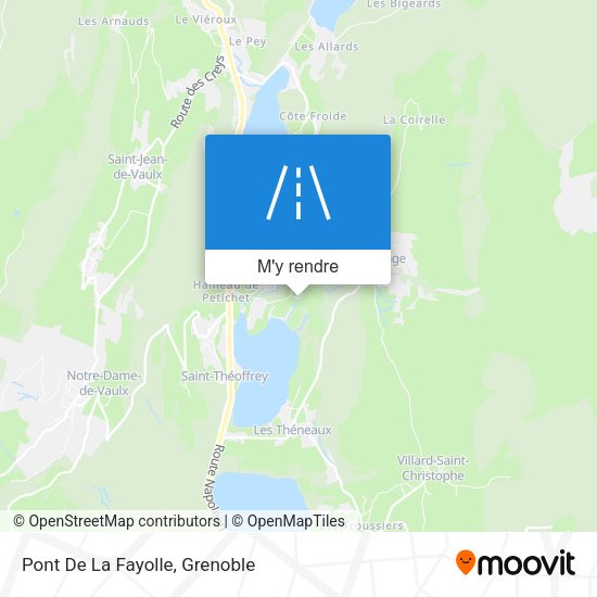 Pont De La Fayolle plan