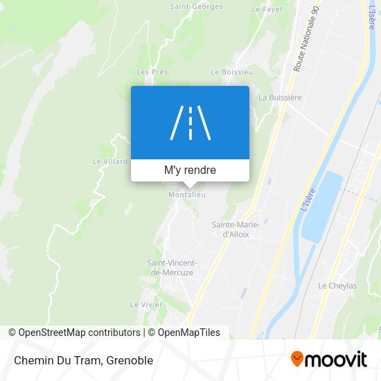 Chemin Du Tram plan