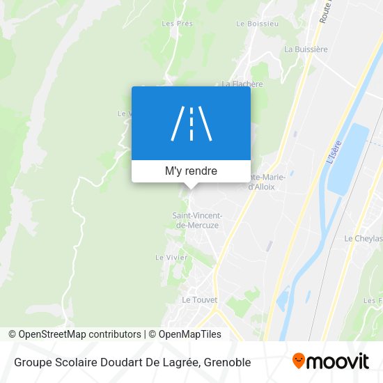 Groupe Scolaire Doudart De Lagrée plan