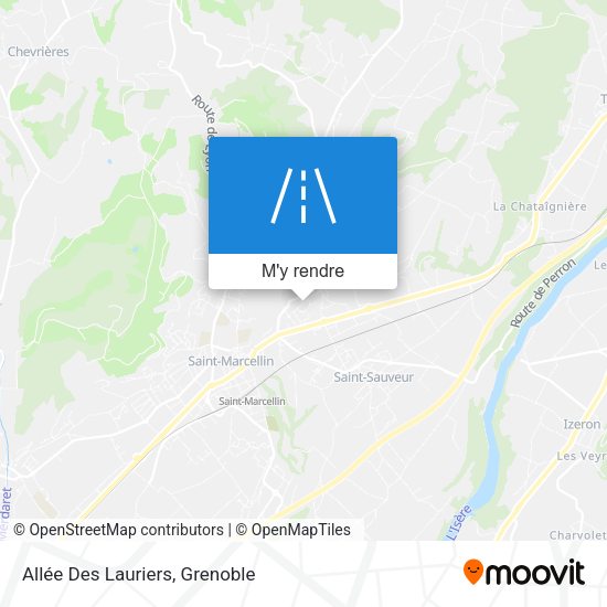 Allée Des Lauriers plan