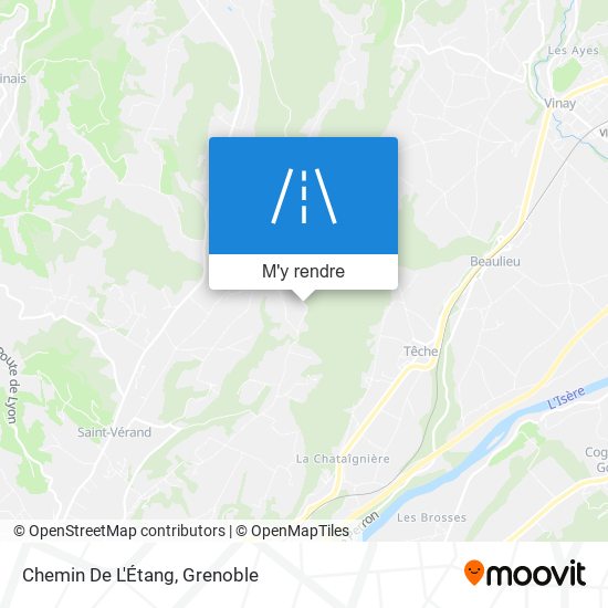 Chemin De L'Étang plan