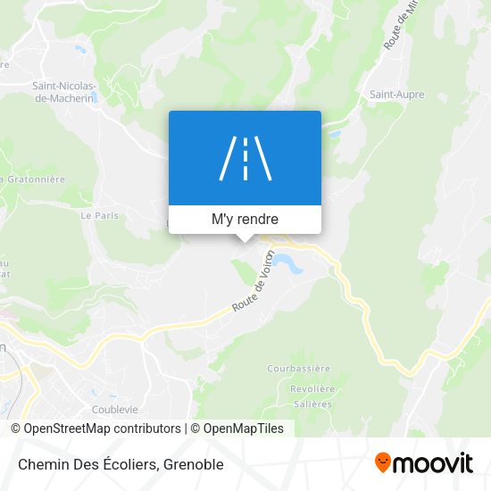 Chemin Des Écoliers plan