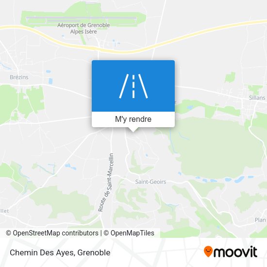 Chemin Des Ayes plan