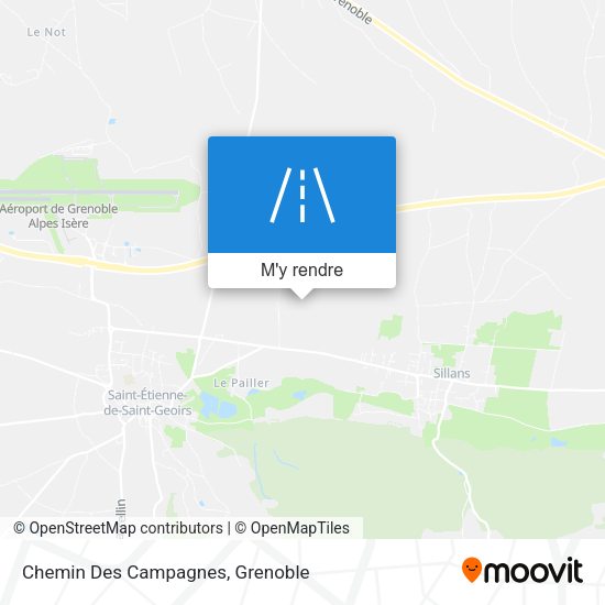 Chemin Des Campagnes plan