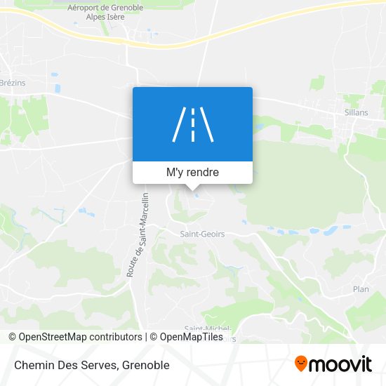Chemin Des Serves plan