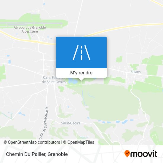 Chemin Du Pailler plan