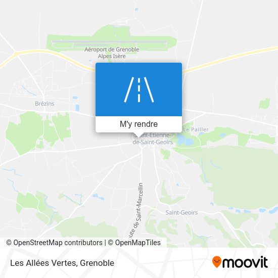 Les Allées Vertes plan