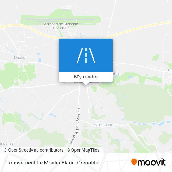 Lotissement Le Moulin Blanc plan