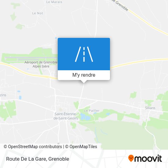 Route De La Gare plan