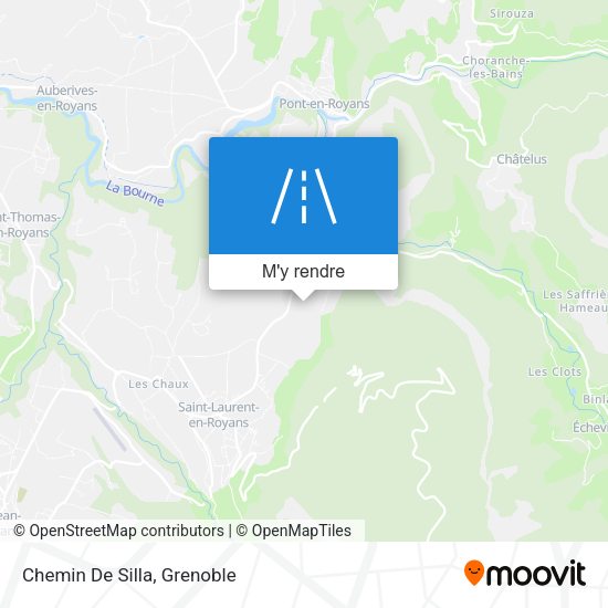 Chemin De Silla plan