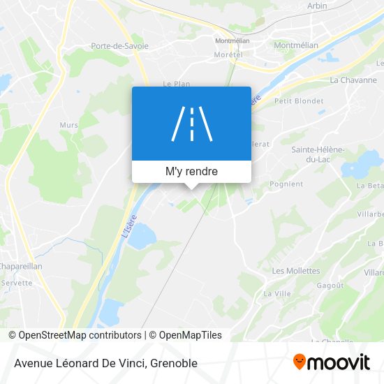 Avenue Léonard De Vinci plan