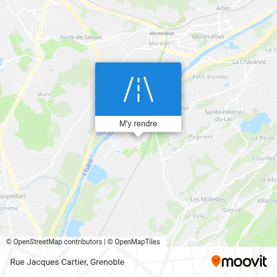 Rue Jacques Cartier plan