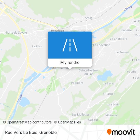 Rue Vers Le Bois plan