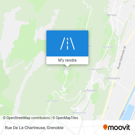 Rue De La Chartreuse plan