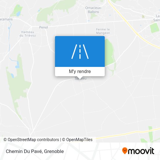 Chemin Du Pavé plan